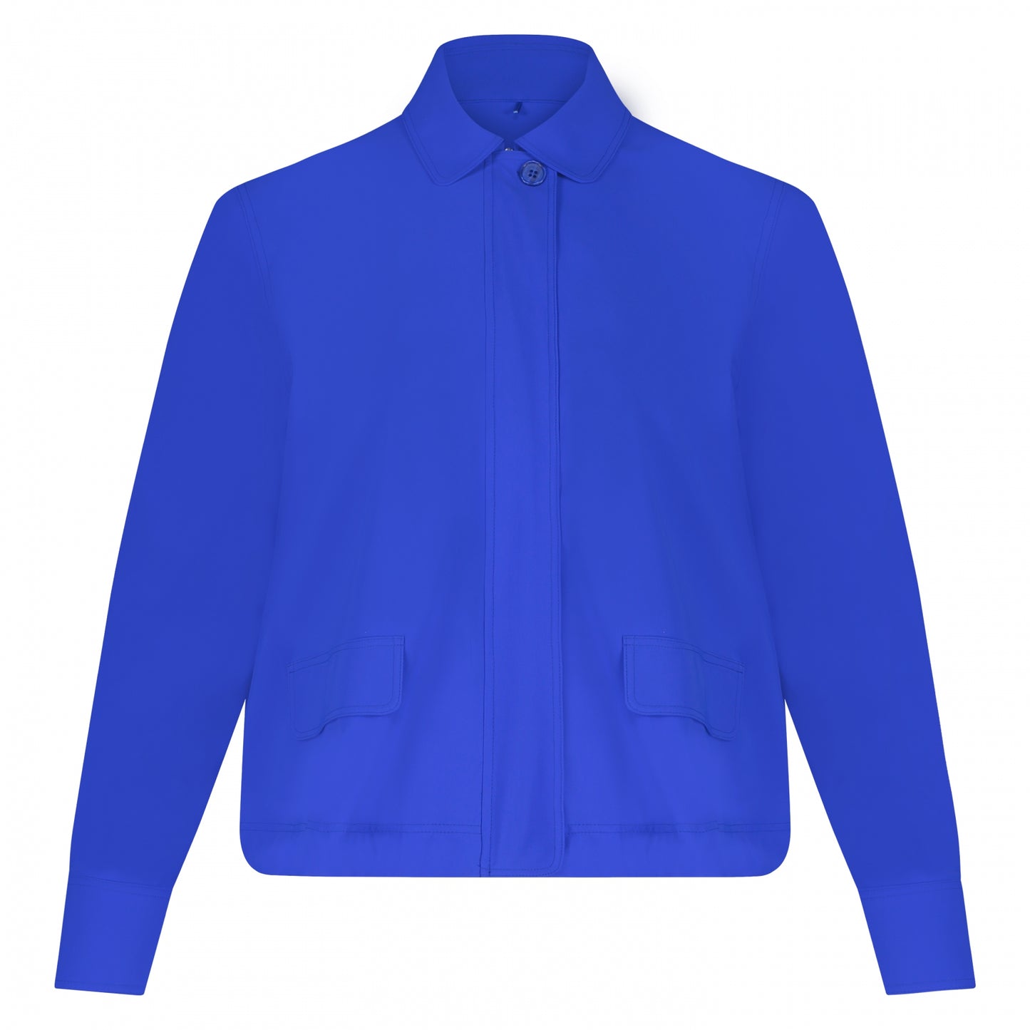 Cropped Jacket | Royal Blue