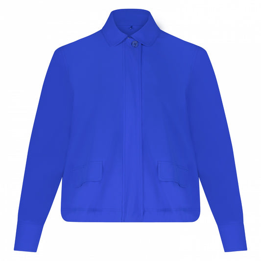 Cropped Jacket | Royal Blue