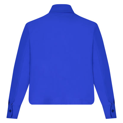 Cropped Jacket | Royal Blue