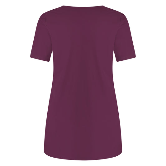 Tee Round Neck | Burgundy