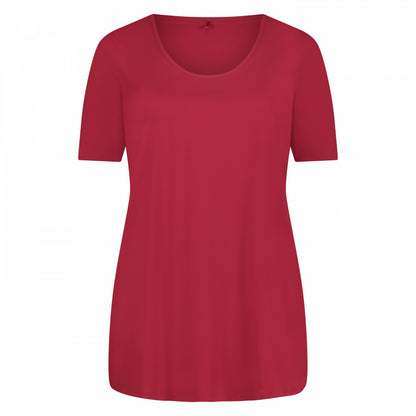 Tee Round Neck | Ruby Red