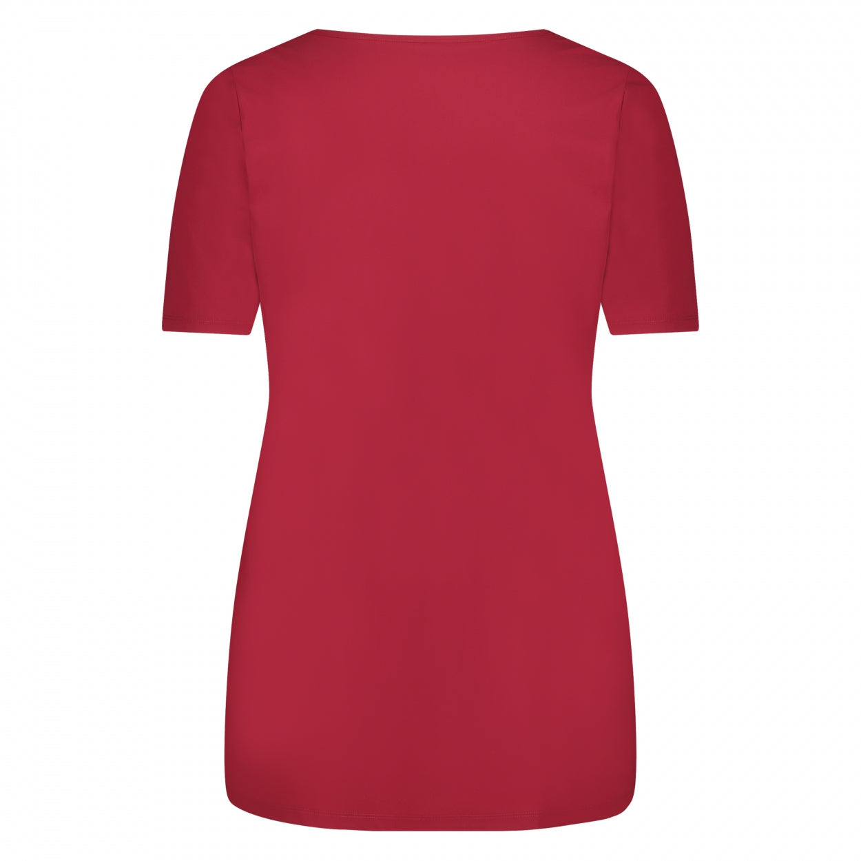 Tee Round Neck | Ruby Red