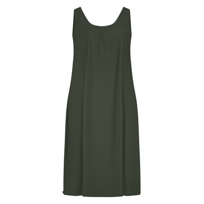 Tank Top Dress Long | Khaki