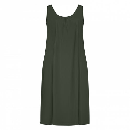 Tank Top Dress Long | Khaki