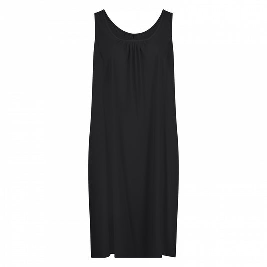 Tank Top Dress Long | Black
