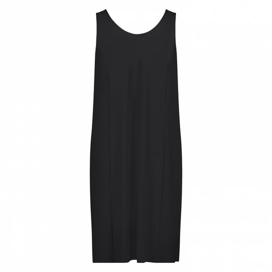 Tank Top Dress Long | Black