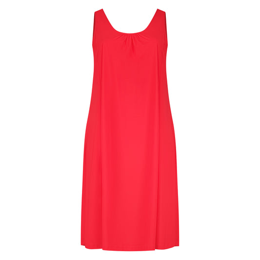 Tank Top Dress Long | Red
