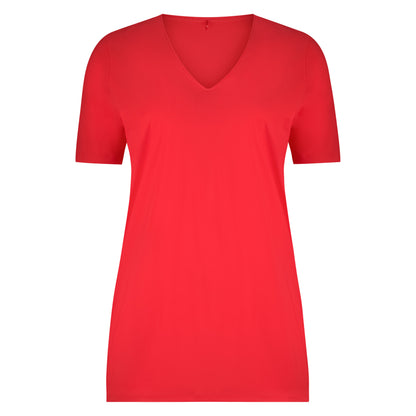 Tee V Slim SS | Red