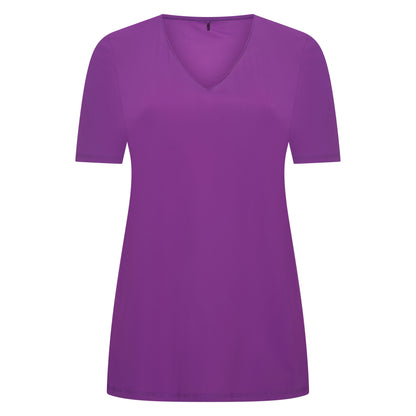 Tee V Slim SS | Lavender