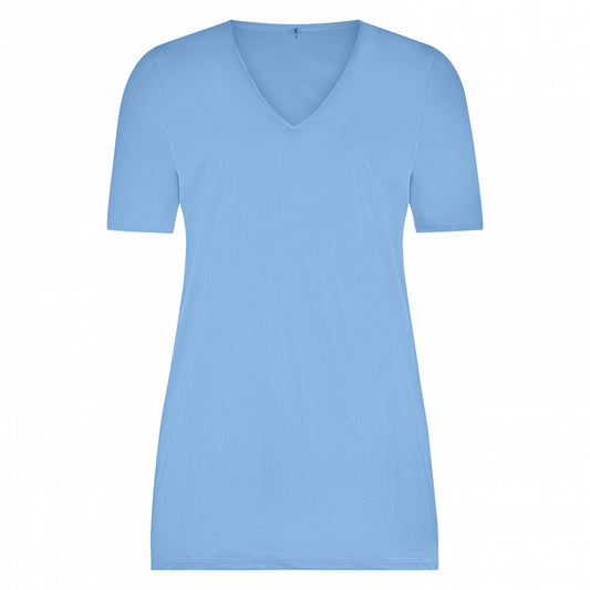 Tee V Slim SS | Sky