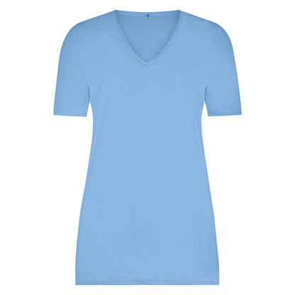 Tee V Slim SS | Sky