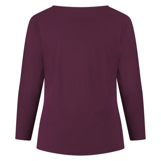 Top Twisted LS | Burgundy