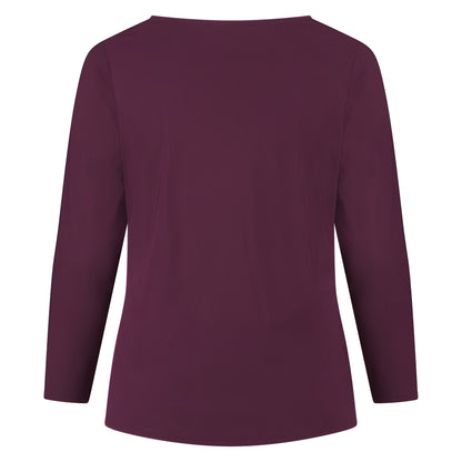 Top Twisted LS | Burgundy