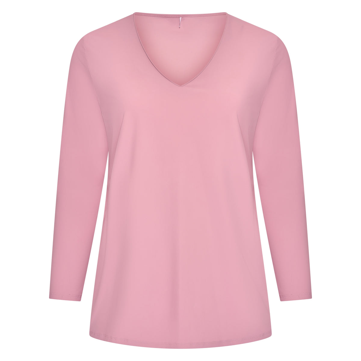 Tee V Slim LS | Antique Pink