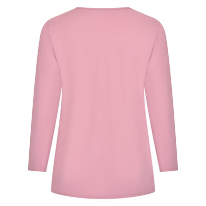 Tee V Slim LS | Antique Pink