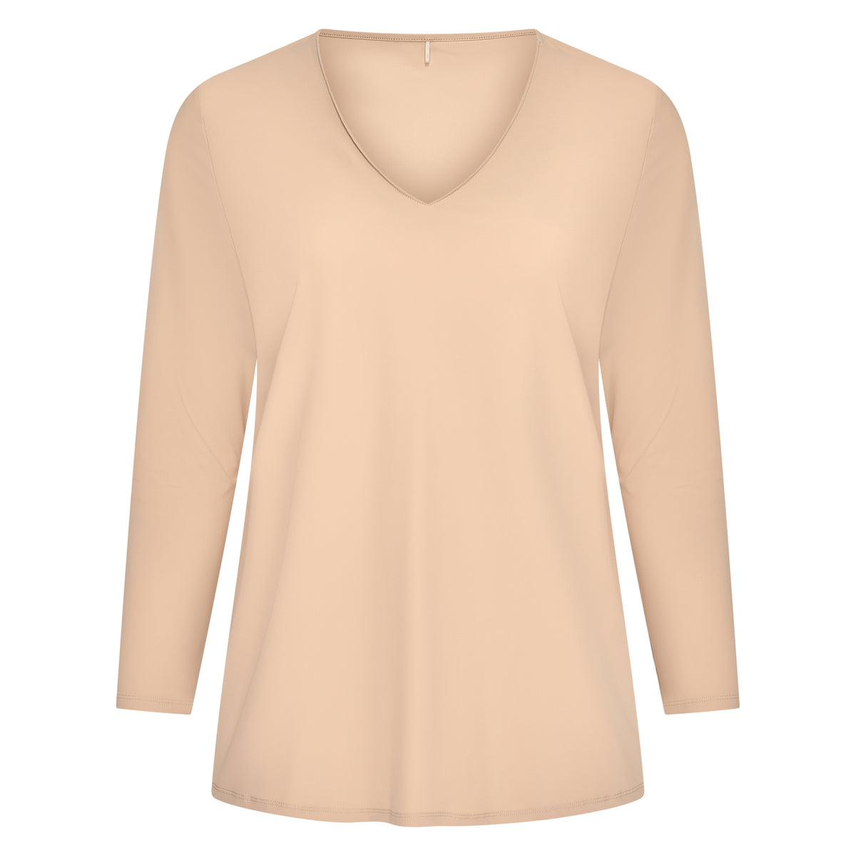 Tee V Slim LS | Latte