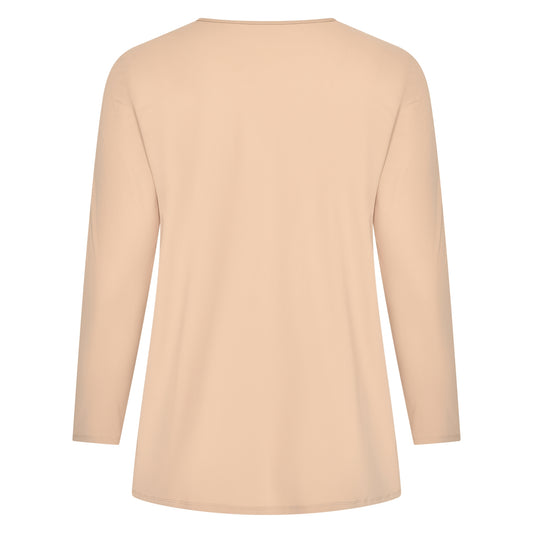 Tee V Slim LS | Latte