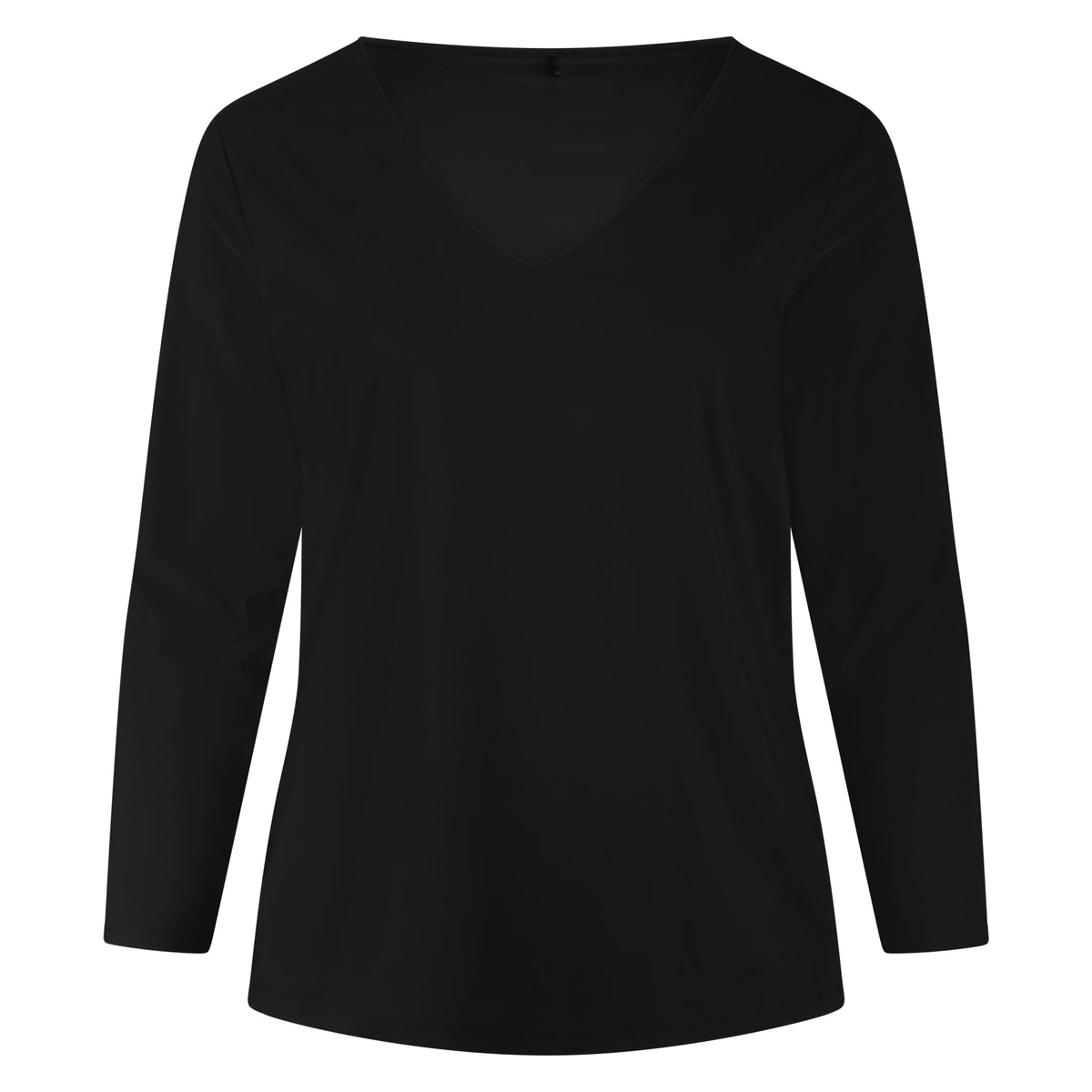 Tee V Slim LS | Black