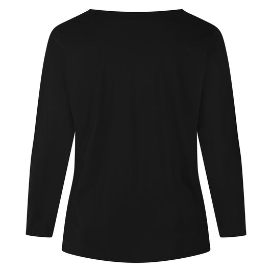 Tee V Slim LS | Black