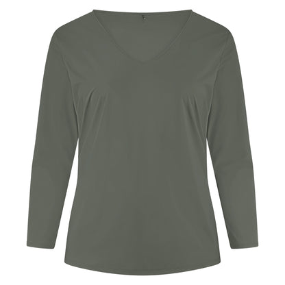 Tee V Slim LS | Mud