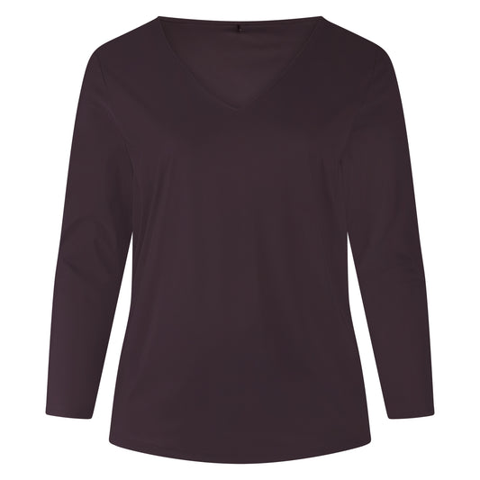 Tee V Slim LS | Prune