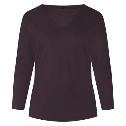 Tee V Slim LS | Prune