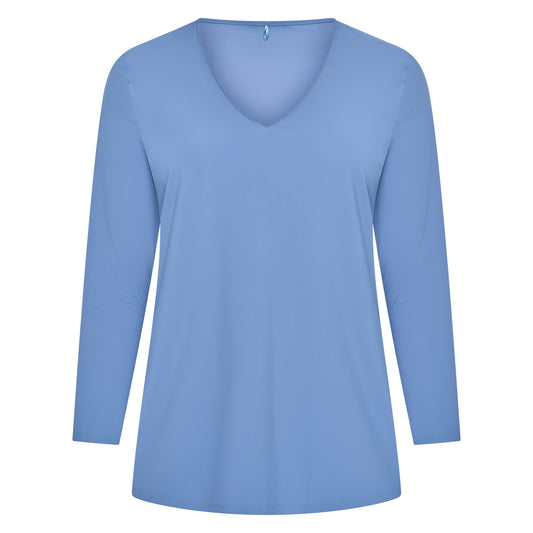 Tee V Slim LS | Ice