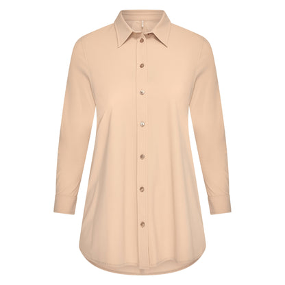 Blouse Midi LS | Latte