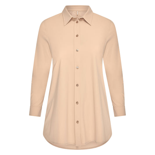 Blouse Midi LS | Latte