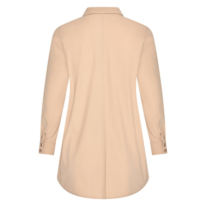 Blouse Midi LS | Latte
