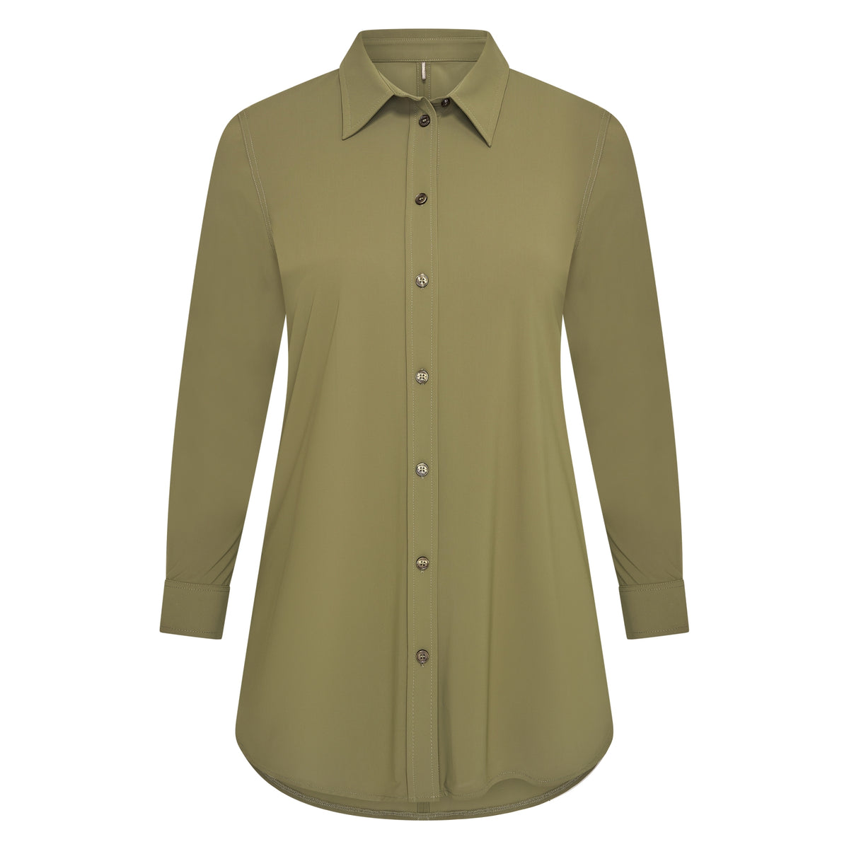Blouse Midi LS | Olive