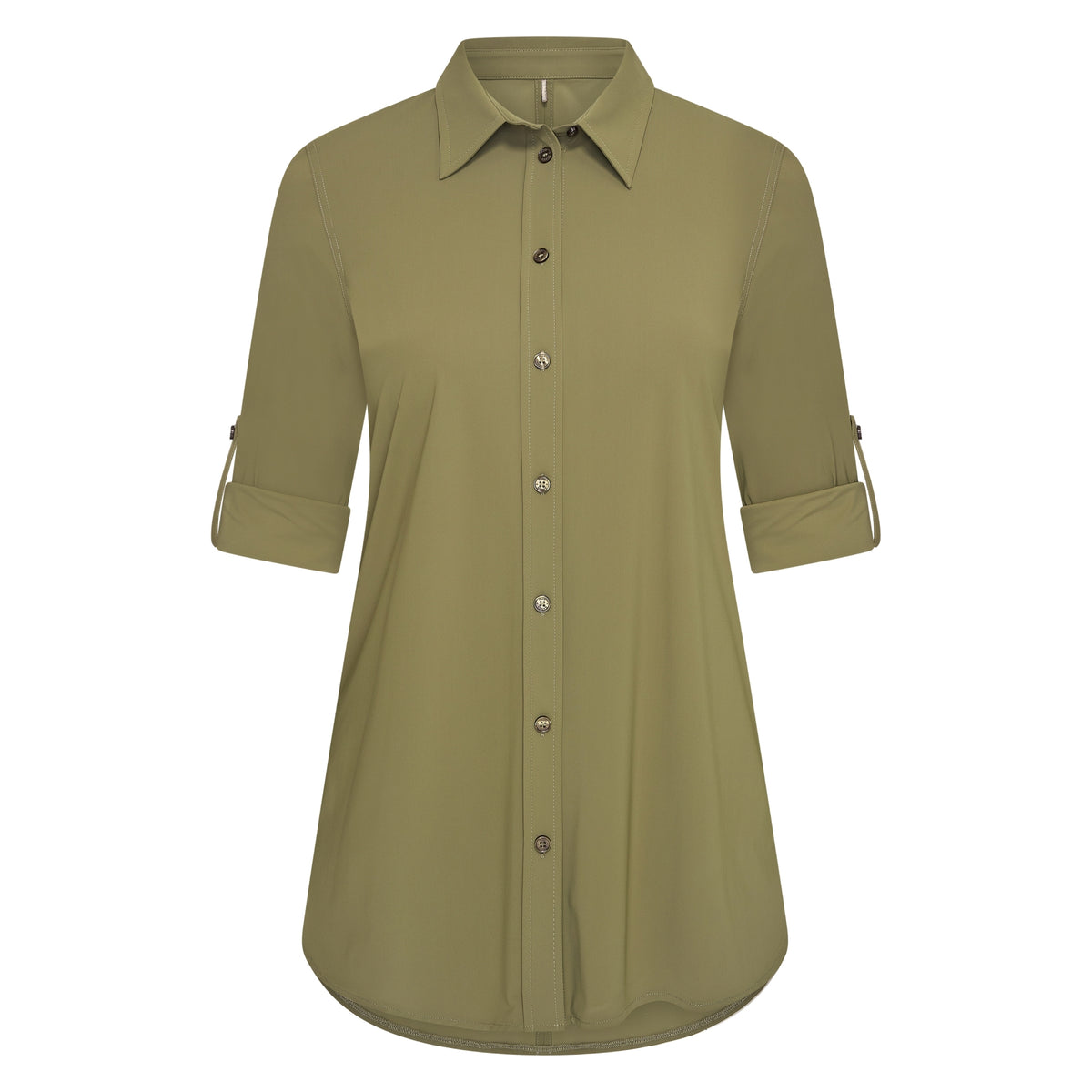 Blouse Midi LS | Olive