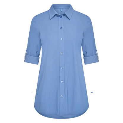 Blouse Midi LS | Ice