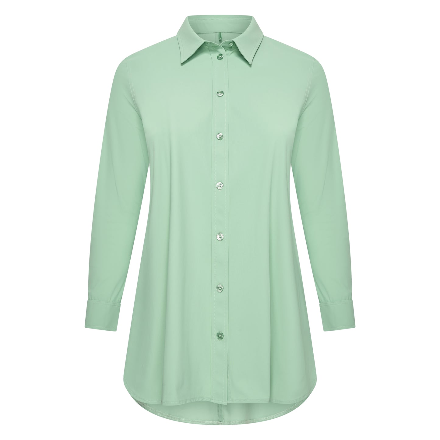 Blouse Midi LS | Mint