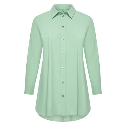 Blouse Midi LS | Mint