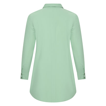 Blouse Midi LS | Mint