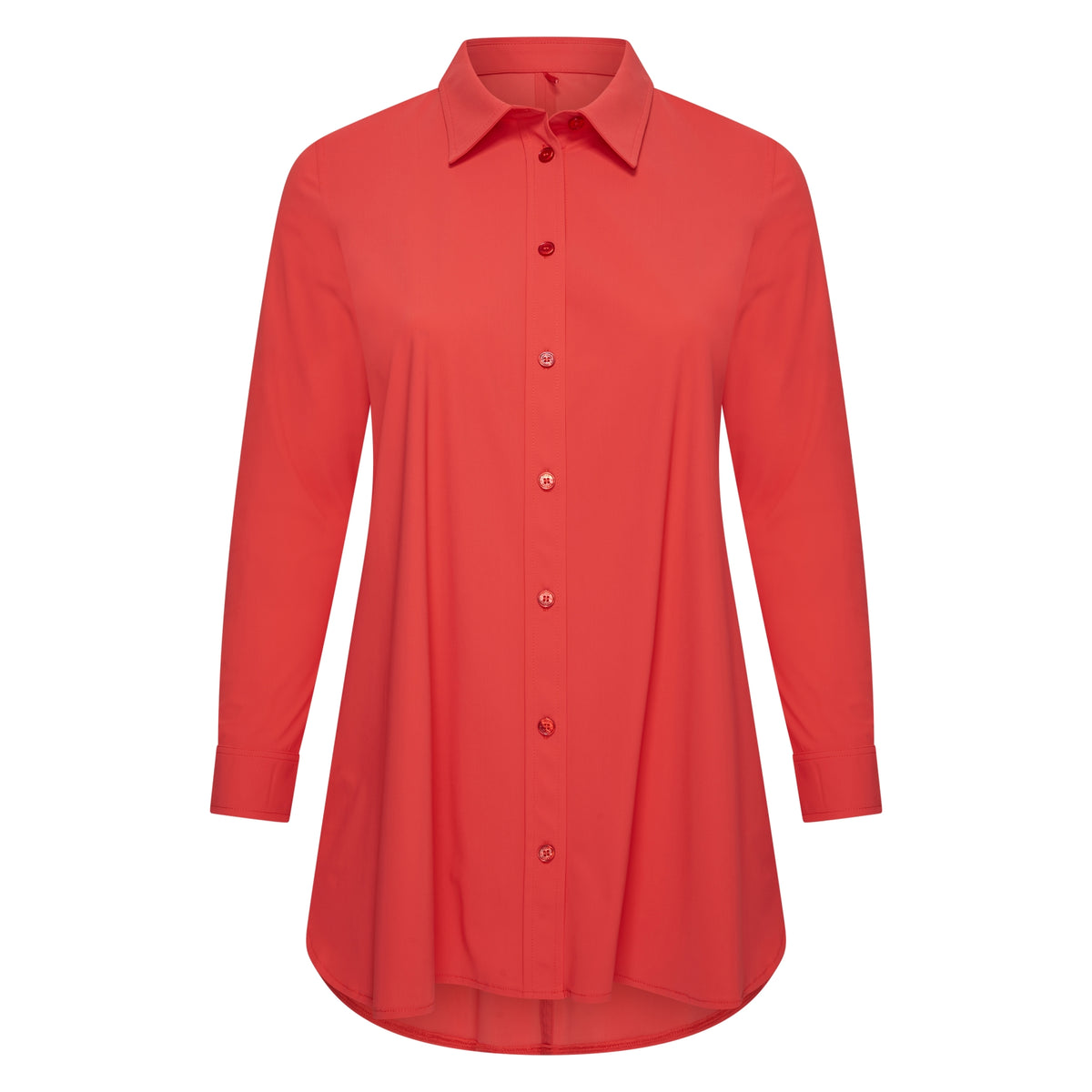 Blouse Midi LS | Saffraan