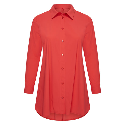 Blouse Midi LS | Saffraan