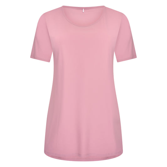 Tee Round Neck Midi | Antique Pink