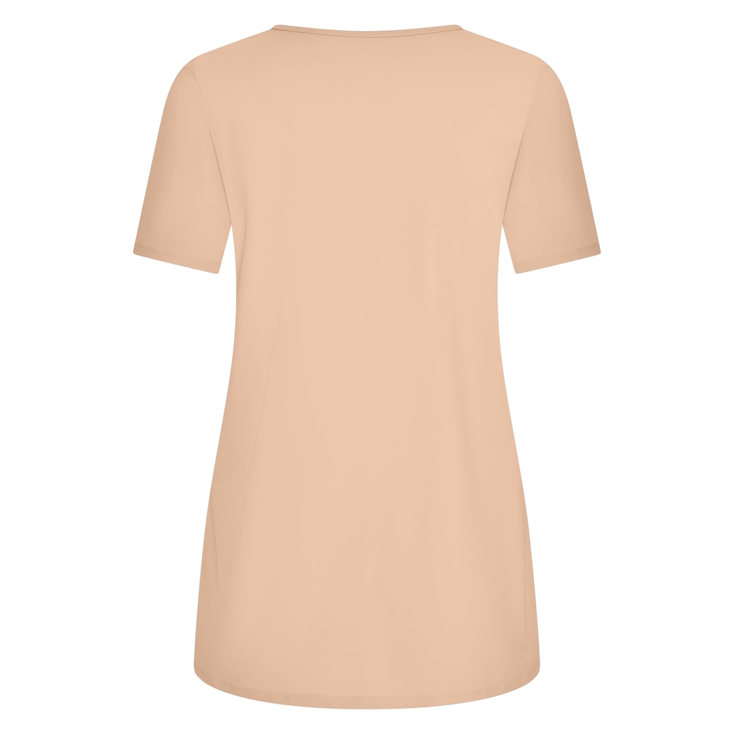 Tee Round Neck Midi | Latte