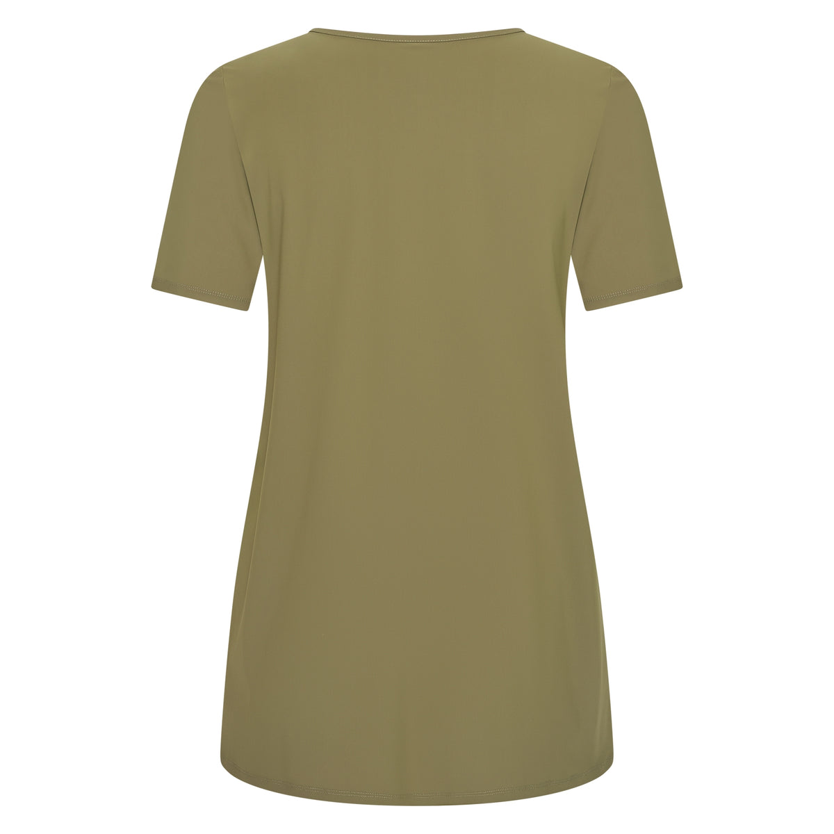 Tee Round Neck Midi | Olive