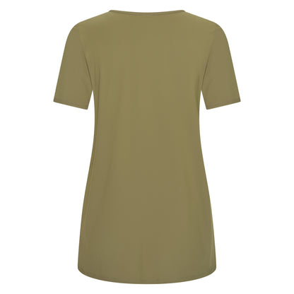 Tee Round Neck Midi | Olive