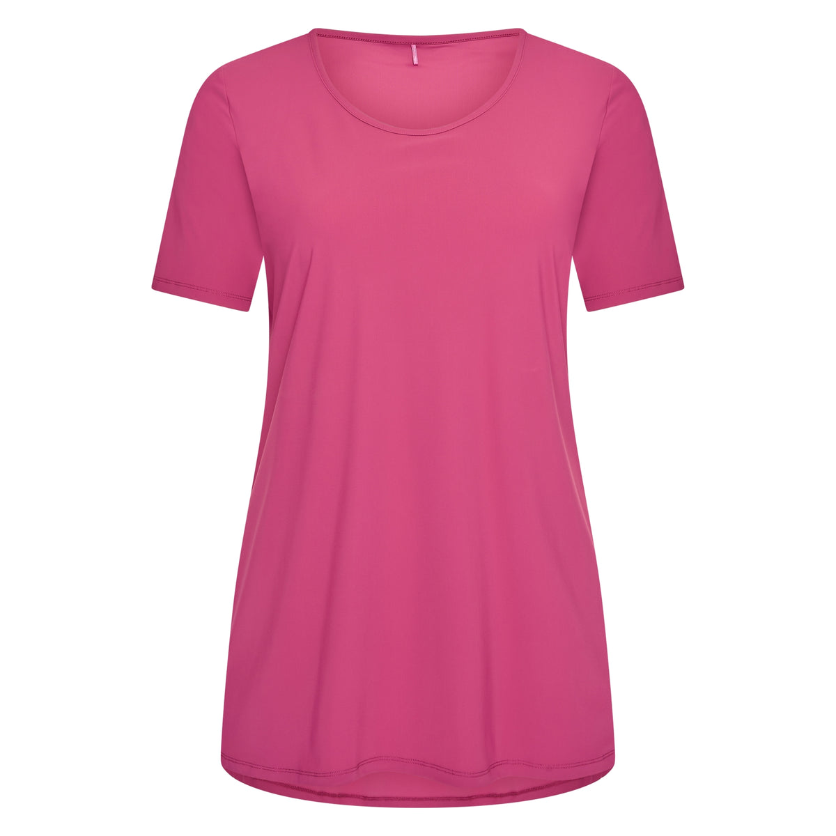 Tee Round Neck Midi | Cerise