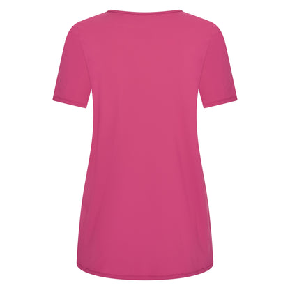 Tee Round Neck Midi | Cerise