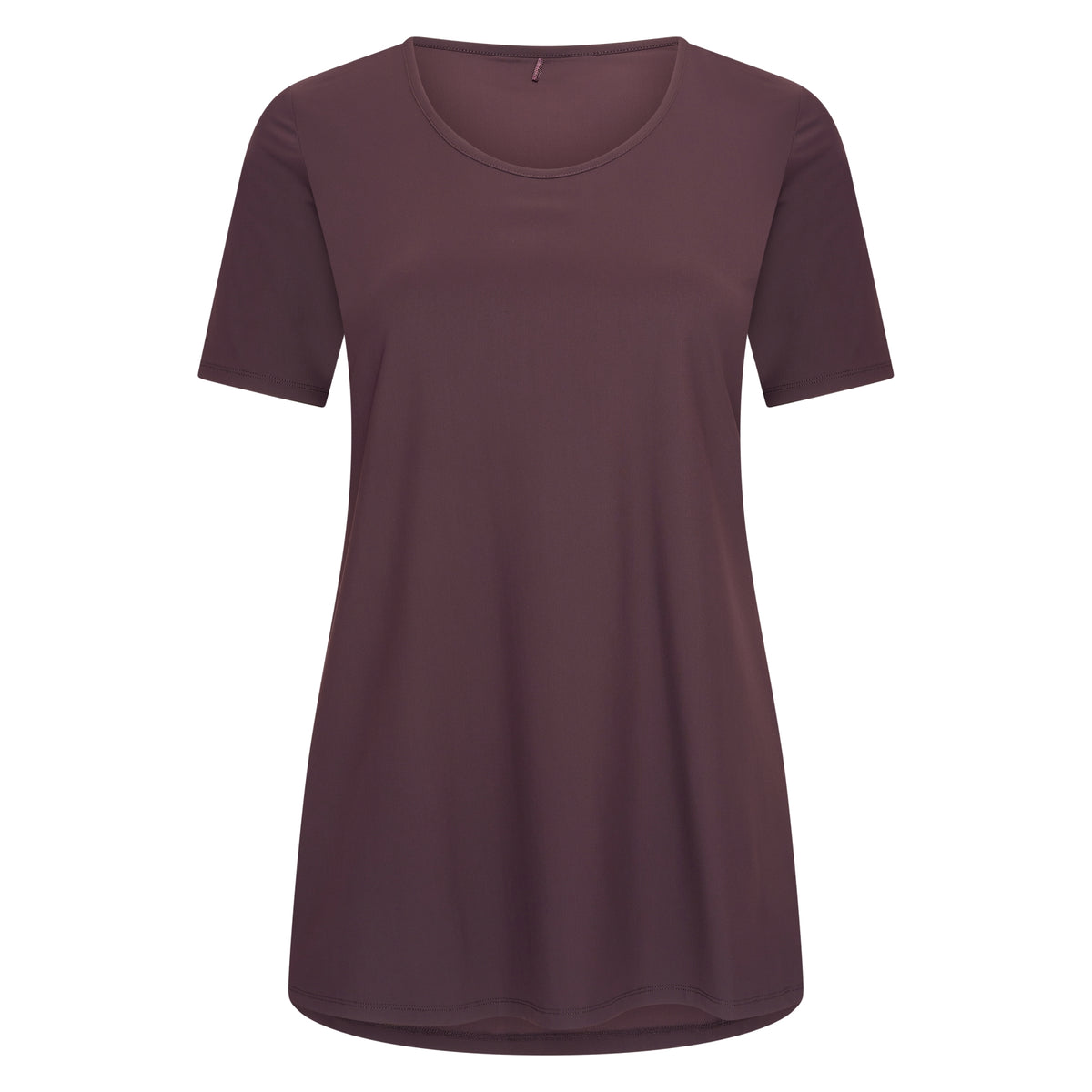 Tee Round Neck Midi | Prune
