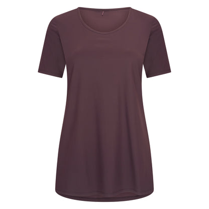 Tee Round Neck Midi | Prune