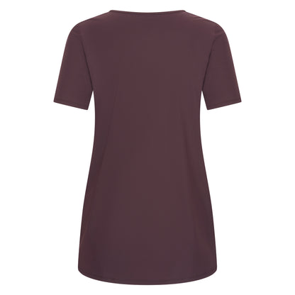 Tee Round Neck Midi | Prune