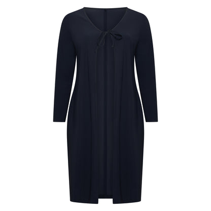 Cardigan Bow | Navy