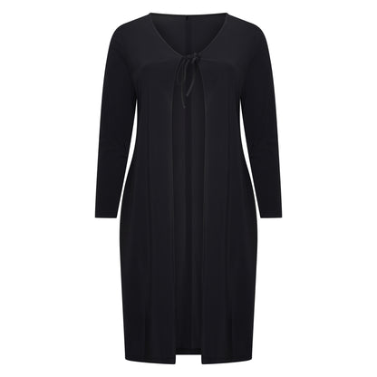 Cardigan Bow | Black
