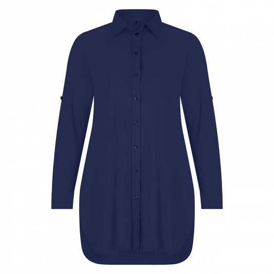 Blouse Long - Light | Navy
